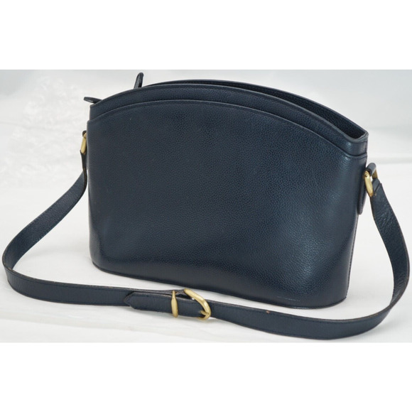 Rare Vintage COACH Madison Pierre 4406 Navy Leather Shoulder Bag in EUC - Picture 2 of 13